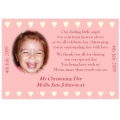 30 Christening Favour Photo Cards, Baby Girl Boy Poems 30 Christening Favour Photo Cards, Baby Girl Boy Poems